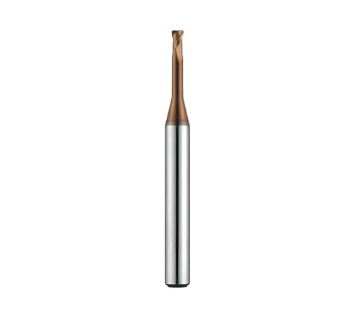 Formfräser 2KCR Durchmesser 1,2 mm Radius 0,3 mm Länge 12 mm für gehärteten und vergüteten Stähle HRC 45 -55 Z2 Torische Spitze Standard 2 Schneiden Aihcsar-Tool von AIHCSAR-TOOL