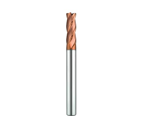 Formfräser 4KNR Durchmesser 16 mm Radius 0,5 mm Länge 110 mm für gehärteten und vergüteten Stähle HRC 45-55 Z4 Torspitze 4 Schneiden Aihcsar-Tool von AIHCSAR-TOOL