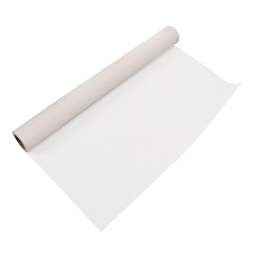 AILOOCEDI 1 Stück Weiße Transparentpapierrolle, Hohe Transparenz, Klare Tintenaufnahme für Designer und Hobby-Zeichnung, 45,7 Cm Breit, 44 Cm Breit (23 m / 75,5 Fuß) von AILOOCEDI