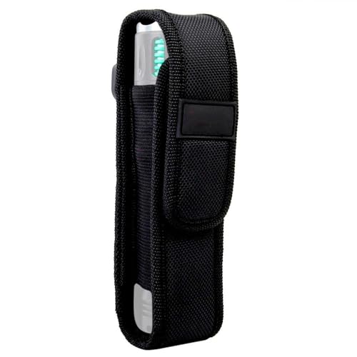 DONGKER Taschenlampen Tasche, 165/205 mm Molle LED Taschenlampe Holster Halter Abdeckung für Outdoor Jagd Camping Wandern von DONGKER