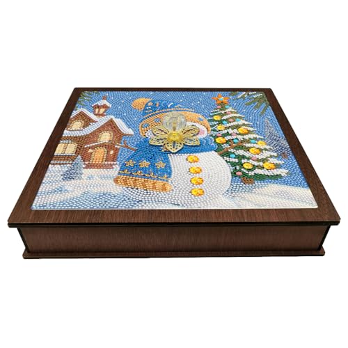 DIY 5D Diamond Painting Adventskalender 2024, Diamond Painting Adventskalender 12 Tage Weihnachtsdeko Kit, Diamant Malerei Weihnachten Deko Weihnachts Countdown Kalender (B) von AISEN