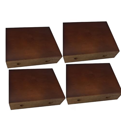 AIXILAN Ersatz-Möbelbeine, Möbelfüße, Holz-Betterhöhung, Sofafüße for Möbel, L-förmige Couchfüße, Kommodenbeine, 4er-Set, Holz-Sofabeine, Ersatz-Möbelfüße(Bin a line 12cm) von AIXILAN