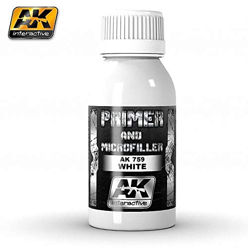 (AK00759) - AK Interactive White Primer Microfiller 100ml von AK Interactive