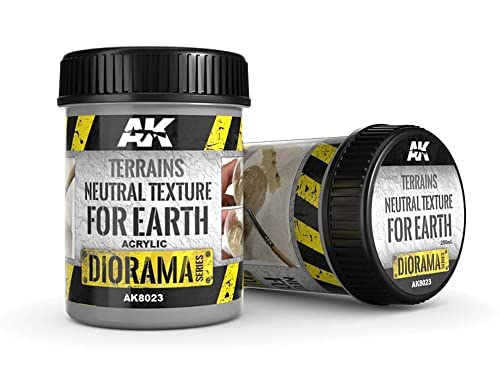 (AK8023) - AK Interactive - Neutral Texture - Earth 250ml von AK Interactive