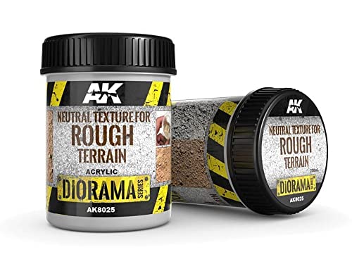 (AK8025) - AK Interactive - Neutral Texture - Rough 250ml. von AK Interactive