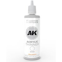 ACRYLIC THINNER 100 MLÂ Â  3GEN von AK Interactive