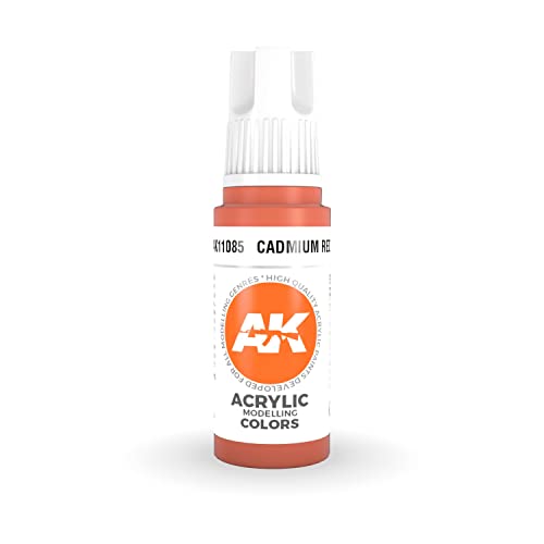 AK Interactive 3rd Gen Acrylic Cadmium Red 17ml von AK Interactive