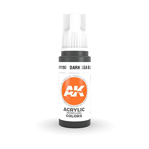 AK Interactive 3rd Gen Acrylic Dark Sea Blue 17ml von AK Interactive