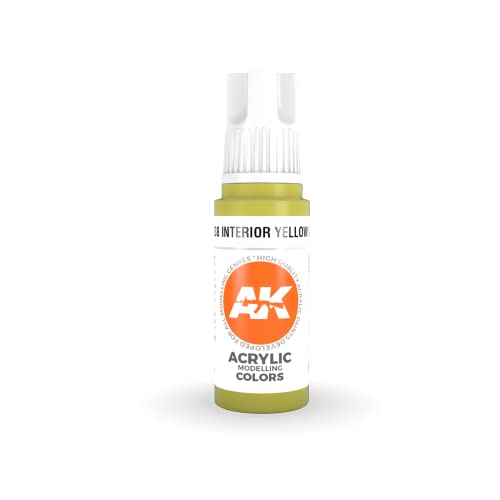 AK Interactive 3rd Gen Acrylic Interior Yellow Green 17ml von AK Interactive