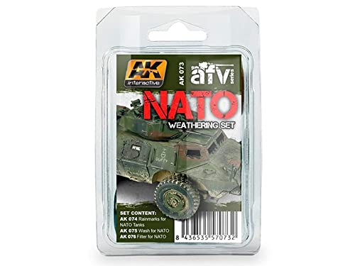 AK Interactive Nato Weathering Set # 00073 von AK Interactive