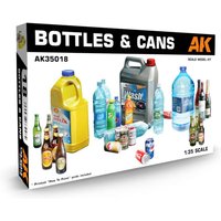 BOTTLES & CANS 1/35 von AK Interactive