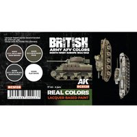 British Army AFV Colors. North-West Europe 1944-1945 SET von AK Interactive