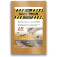 CARVING FOAM 8 MM A5 SIZE (228 x 152 MM) von AK Interactive