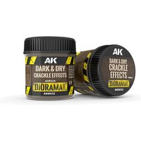 DARK & DRY CRACKLE EFFECTS - 100ml (Acrylic) von AK Interactive