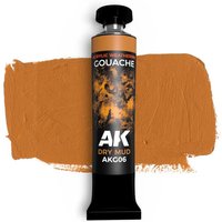 DRY MUD - AK GOUACHE 20 ml. von AK Interactive