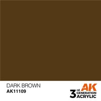 Dark Brown 17ml von AK Interactive