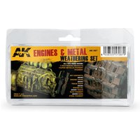 ENGINES AND METAL WEATHERING SET von AK Interactive