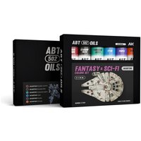 FANTASY & SCI-FI COLORS SET - ABT 502 OILS von AK Interactive