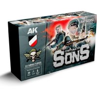 FORTUNATE SONS Panzergrenadier Division (10 Miniatures) von AK Interactive