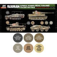 German Afrika Korps Colors 1941-1943 SET von AK Interactive