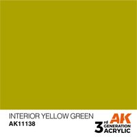 Interior Yellow Green 17ml von AK Interactive