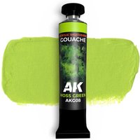 MOSS GREEN - AK GOUACHE 20 ml. von AK Interactive