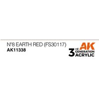 No8 Earth Red (FS30117) von AK Interactive