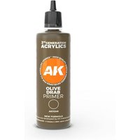 Olive drab surface Primer 100 ml 3GEN von AK Interactive