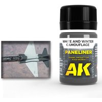 Paneliner for white and winter camouflage 35ml von AK Interactive