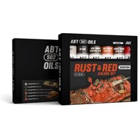 RUST & RED COLORS SET - ABT 502 OILS von AK Interactive