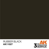 Rubber Black 17ml von AK Interactive