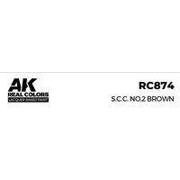 S.C.C. No.2 Brown - 17 ml von AK Interactive