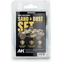 SAND & DUST SET - Liquid Pigment  (3 ref) von AK Interactive