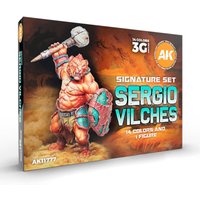 SIGNATURE SET SERGIO VILCHES SET (Miniature Shimbarashe- Yedharo Model included) von AK Interactive