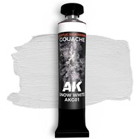 SNOW WHITE - AK GOUACHE 20 ml von AK Interactive