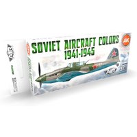 Soviet Aircraft Colors 1941-1945 SET 3G von AK Interactive