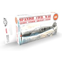 Spanish Civil War. Legion Condor Aircraft  SET 3G von AK Interactive