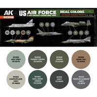 US Air Force & ANG Aircraft Colors 1960s-1980s SET von AK Interactive