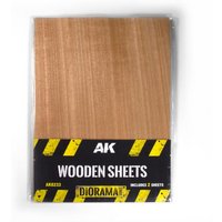 WOODEN SHEETS Includes 2 Sheets / Incluye 2 Planchas von AK Interactive