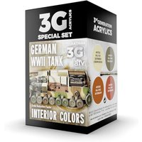 WWII GERMAN TANK INTERIOR COLORS von AK Interactive