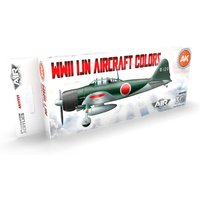 WWII IJN Aircraft Colors SET 3G von AK Interactive