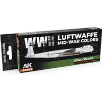 WWII Luftwaffe Mid-War Colors SET von AK Interactive