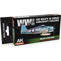 WWII US Navy & USMC Aircraft Colors SET von AK Interactive