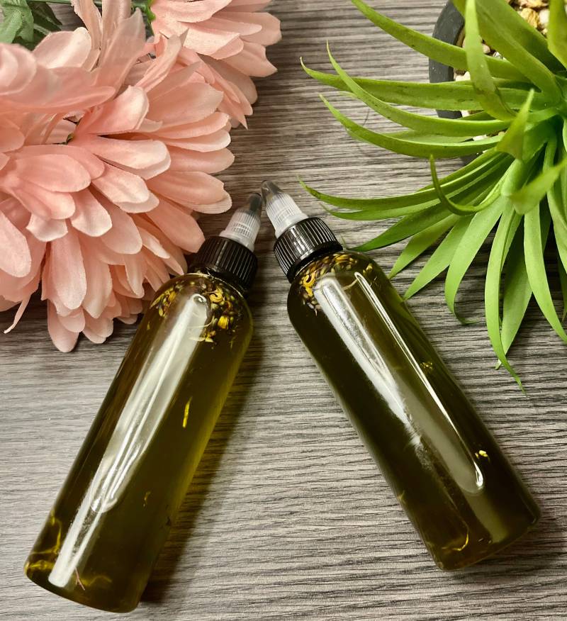 Haar-Wachstum-Öl Feuchtigkeitsspendendes Haaröl Bockshornklee Und Brennessel-Haar-Serum-Trockene Kopfhaut-Juckende Kopfhaut von AKBeautyandSkincare