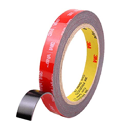 3M Doppelseitiges Klebeband extra stark VHB 5952 Montageband, wasserdicht und hitzebeständig (12,5 mm x 4,7 m) von AKEKEY