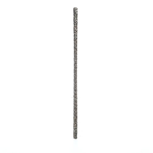 12 Stück Wolframstahl-Schmucksägen, Doppelschwertsägen, Wolframwachs, Geeignet für Metallisches Metall, 150 Mm Dekupiersäge, Piercing-Säge, 2/0 Juwelier-Piercing-Säge (3# (ein von AKLOSIPY