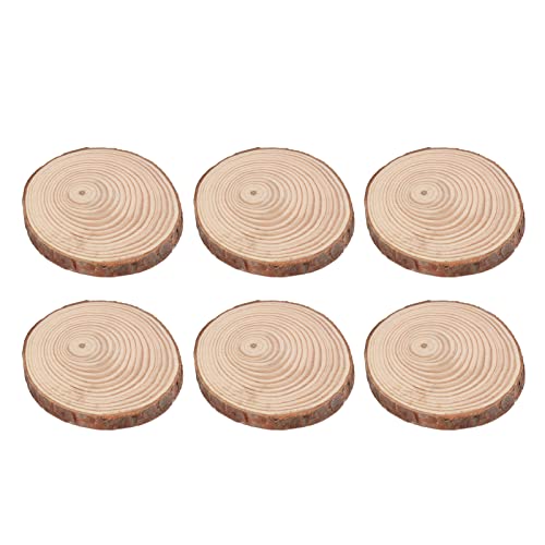 25-teiliges Holzbecher-Set – Kiefernholzbecher für Heim- und Bürodekoration, Holzdekor-Requisiten, Ideale Holzbecher für Getränke und Tischdekoration (M (59 cm lang)) von AKLOSIPY