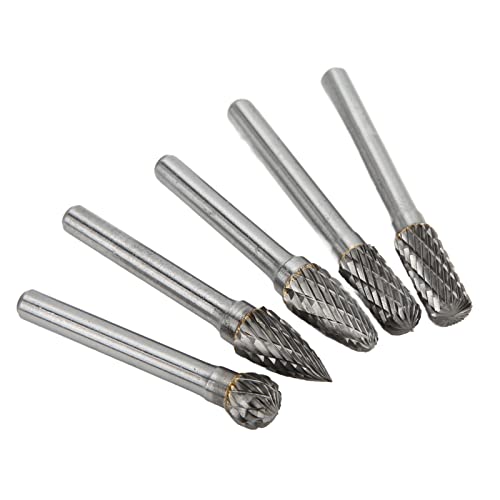 Datei 5-teiliges 6 X 10 Mm Doppel-Wolframkarbid-Fräsfeilen-Set für Rytion Automobile Ft G (ACDFG) von AKLOSIPY