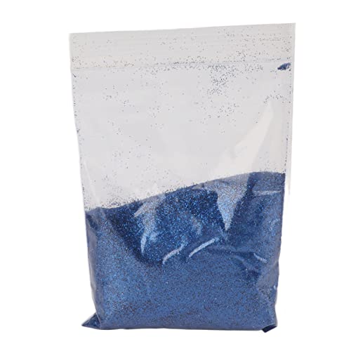 Extrafeiner Glitzer, 50 G – Glänzend oder für Nail Art, FT-Projekte und Make-up. Auffälliger Metallischer Glitzer für Gesicht, Lidschatten und Einfache Entfernung. (BLUE) von AKLOSIPY