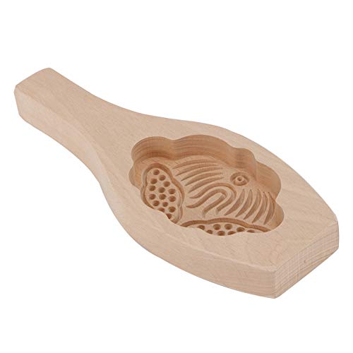 Holz Mooncake DIY S Fond Kuchen Backen Küche Dekoration Werkzeuge Pfirsich Mooncake S Backen Kuchen Fond Tool Kit für Küche Dekor (#4) von AKLOSIPY